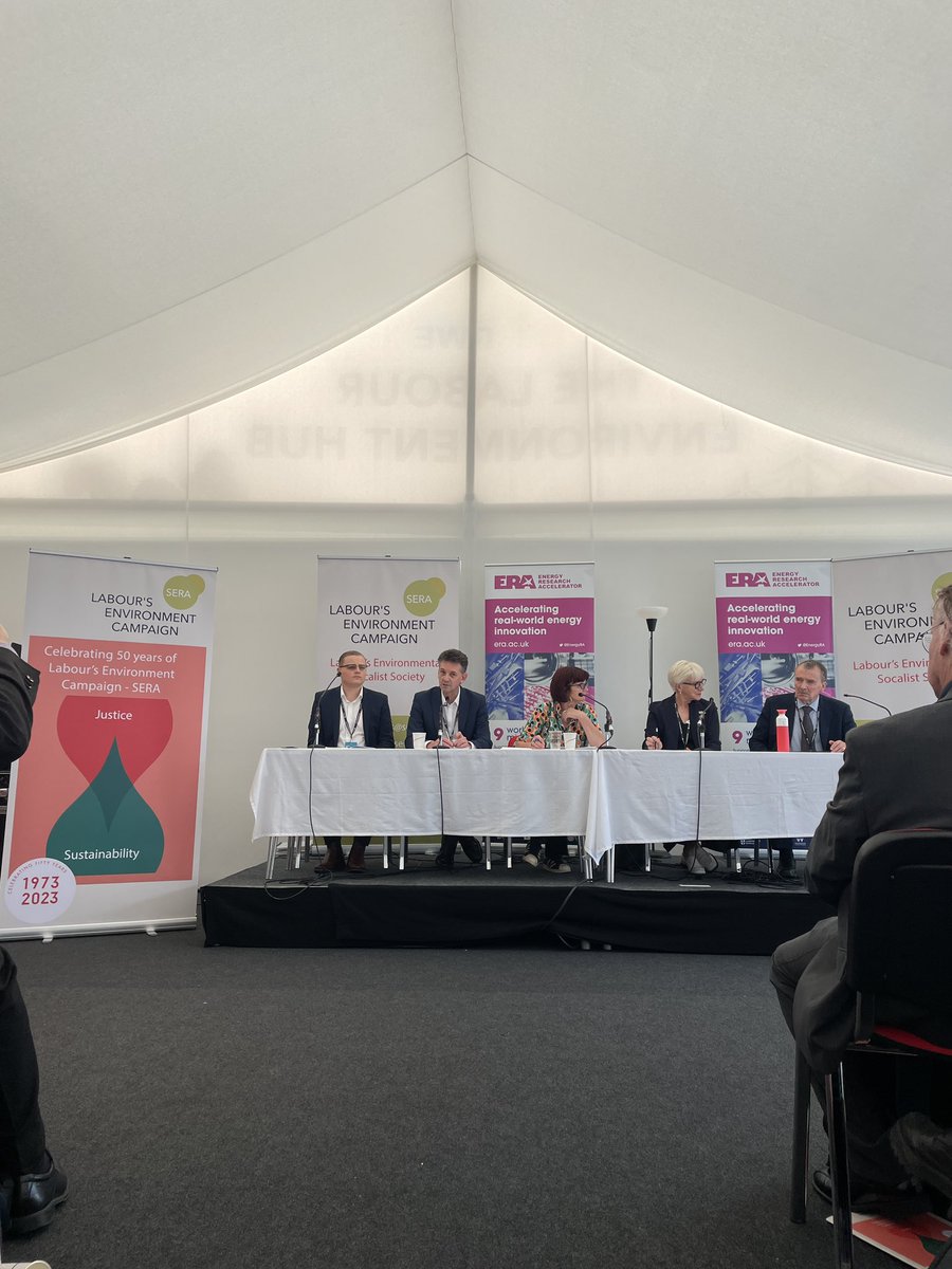 serauk's tweet photo. Professor Martin Freer @EnergyRA @unibirmingham ‘We need to change things in a way that gets us there faster’ #LabEC23 #LabourConference23 https://t.co/7Ufz4h3sOu