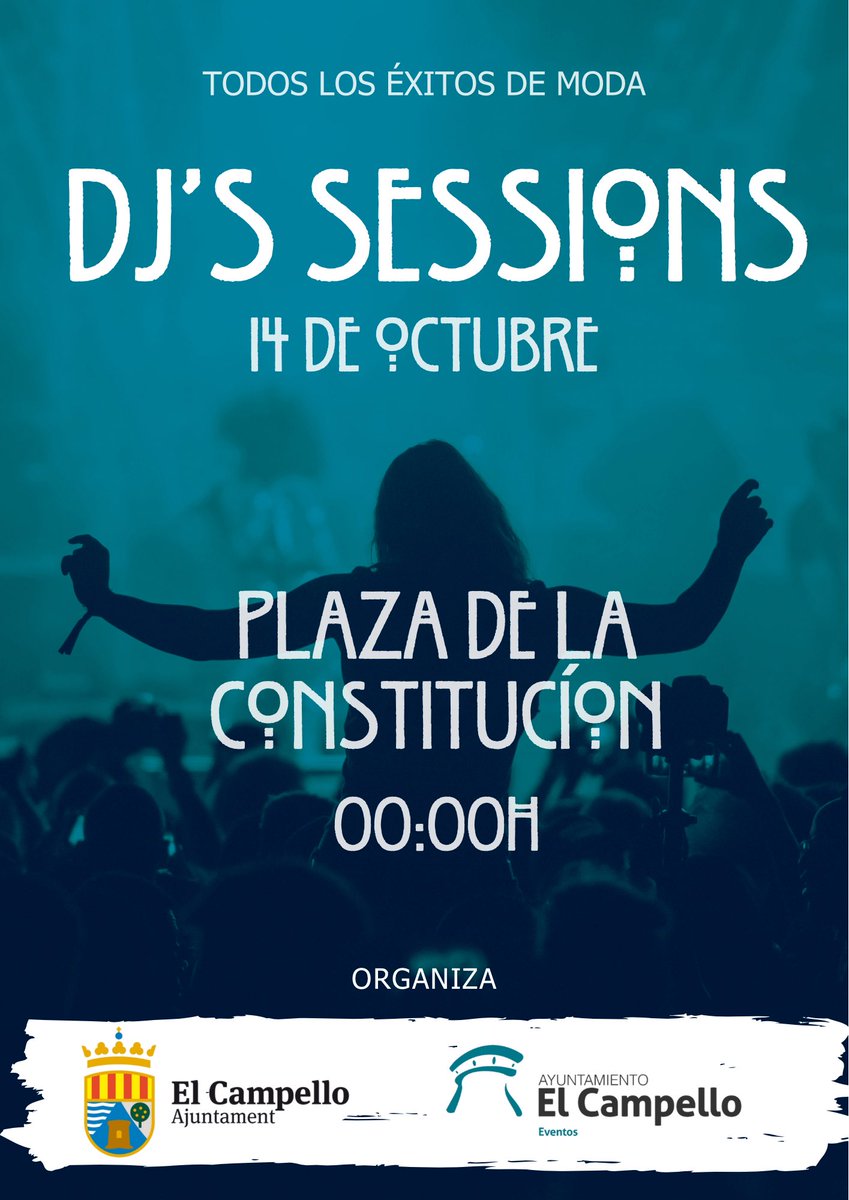 ElCampelloAyto's tweet photo. 🎸🤟🏻Las noches del 13 y 14, conciertos en la Plaza de la Constitución #ElCampello @MnavarroPerez
#MiC23 Lee AQUÍ https://t.co/a69Ey4f7cf https://t.co/Hr72G6PhIq