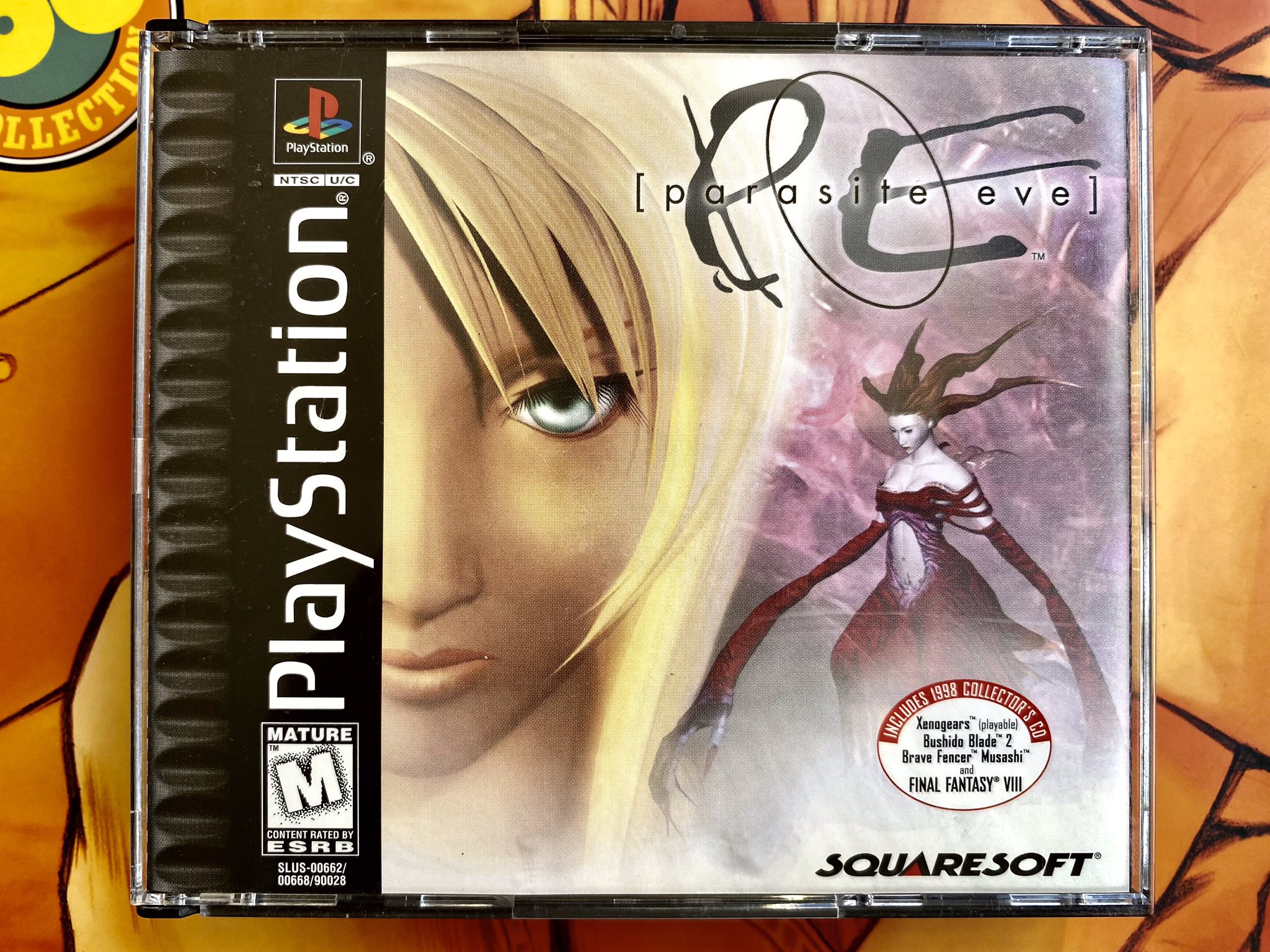 Parasite Eve (Sony PlayStation 1, 1998) PS1 Discs And Case No