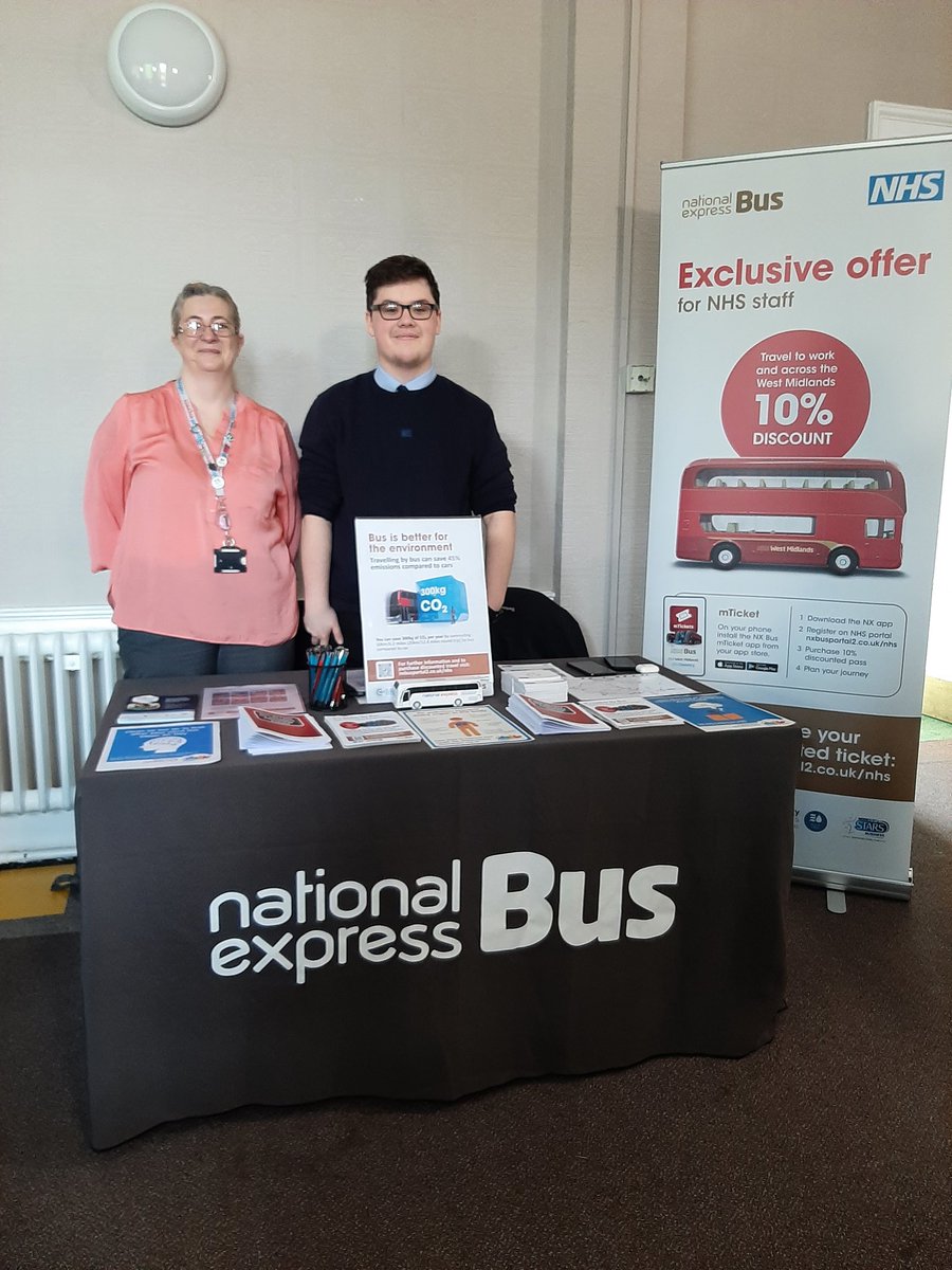 Drop by to find out more about offers available for colleagues with national express @nxwestmidlands