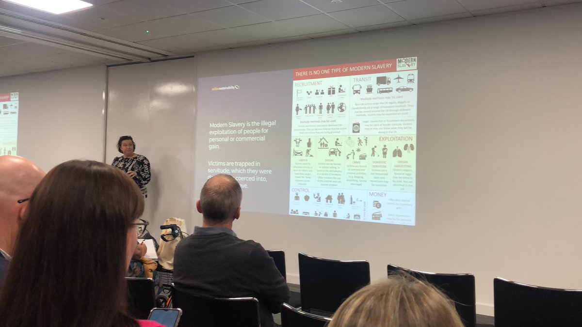 DulaimiM's tweet photo. Interesting “modern slavey” presentation @YORhub https://t.co/4Sgoli5osX