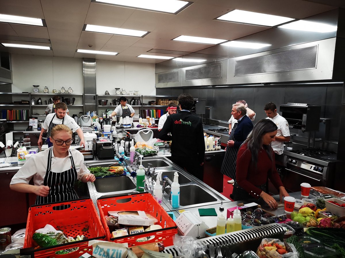 Pleased to be hosting the <a href="/Delifreshltd/">Delifresh</a> young chef of the year north east heats at the college with some esteemed judges and  3 alumni in the competition good luck to all competitors thanks <a href="/Sooty1966/">Reuben Sutterby</a> and all at Delifresh