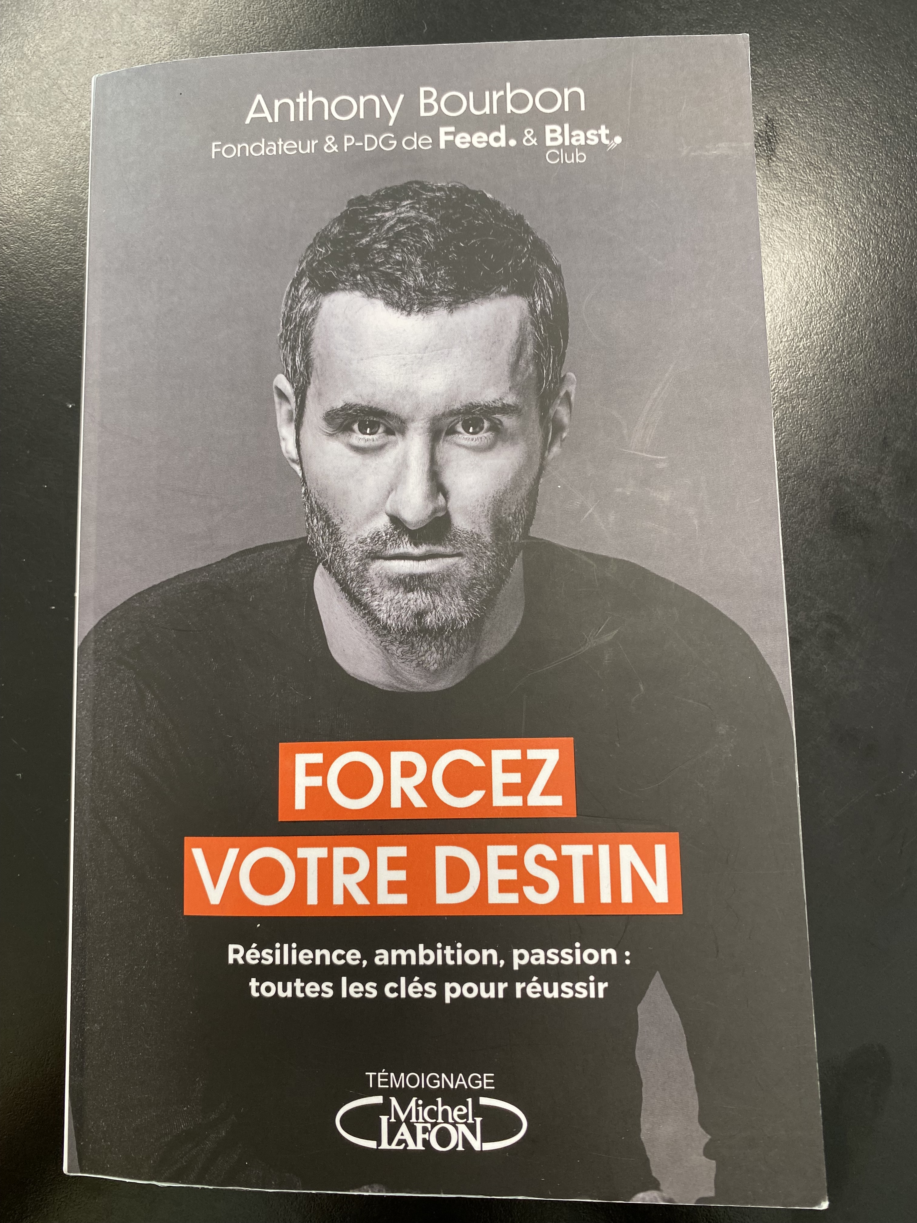 FORCEZ VOTRE DESTIN, Bourbon Anthony pas cher 