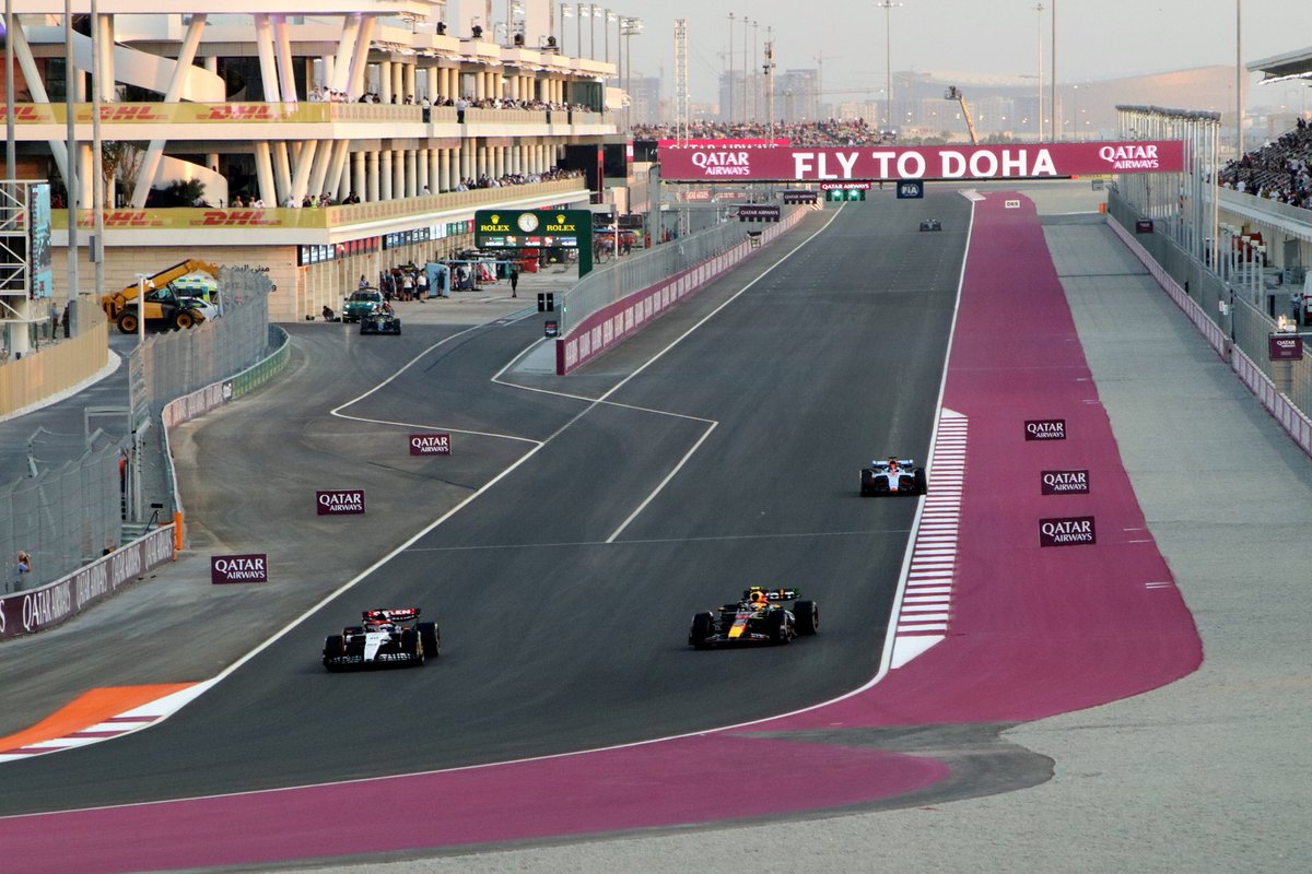 gpphotographs's tweet photo. Lusail International Circuit from General Admission. https://t.co/rrJaGTCc5H