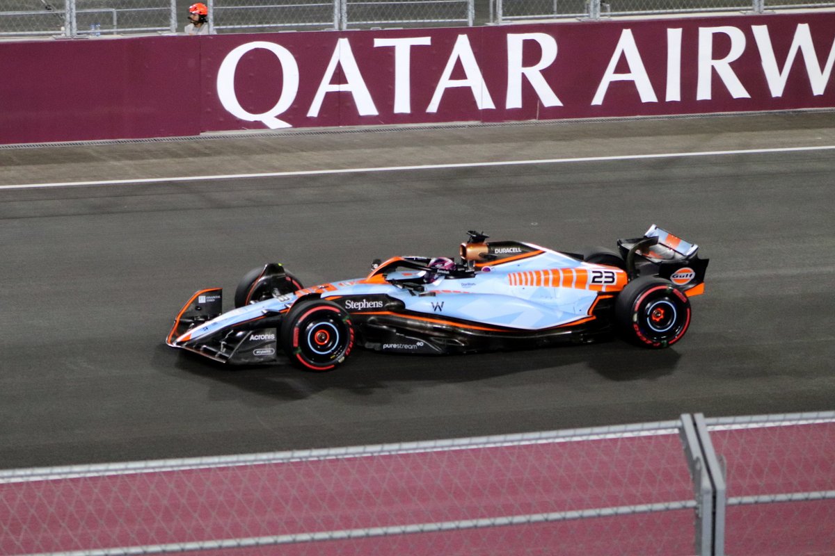 Lusail International Circuit from General Admission.