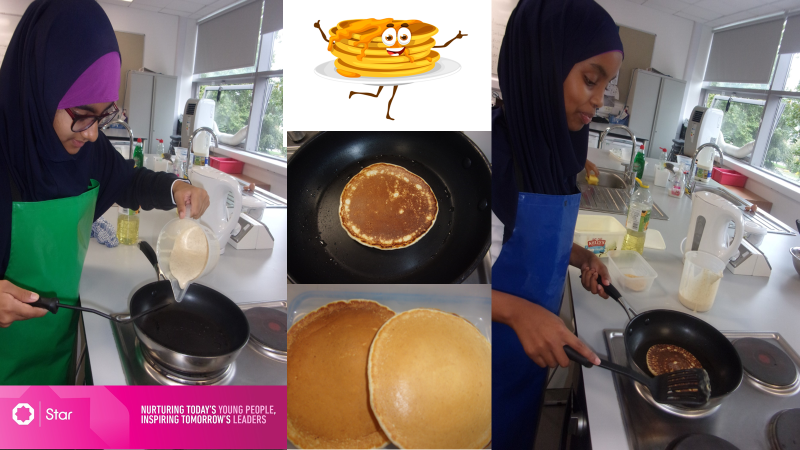 edengirlsslough's tweet photo. We PANCAKE our eyes off these delicious pancakes made by year 8 students this week in food and nutrition! #pancakes #easyrecipe #funlesson #wordplayfun https://t.co/1ifxST9Jb0
