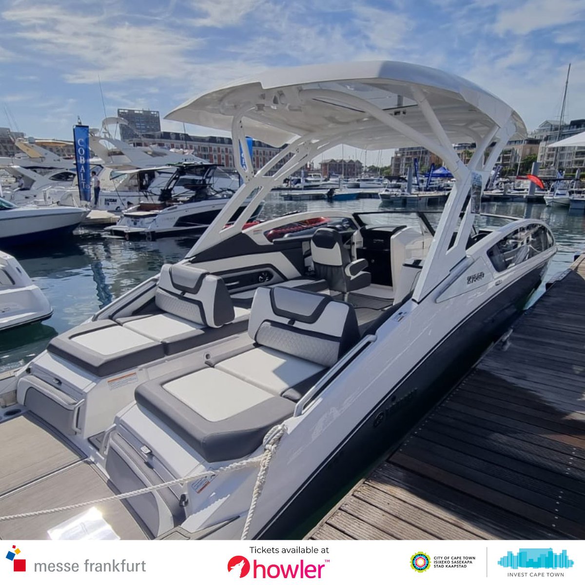Get ready for the ultimate boating experience at Boatica Cape Town! Tickets available on Howler. boaticaCPT

Get your tickets for Boatica: bit.ly/438XATq

Boatica is taking place from 27 - 29 October at V&amp;A Waterfront Cape Town.