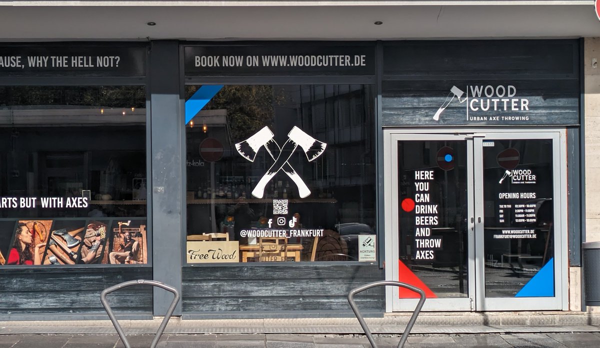 Niemand mag mit mir Axtwerfen gehen. 😟