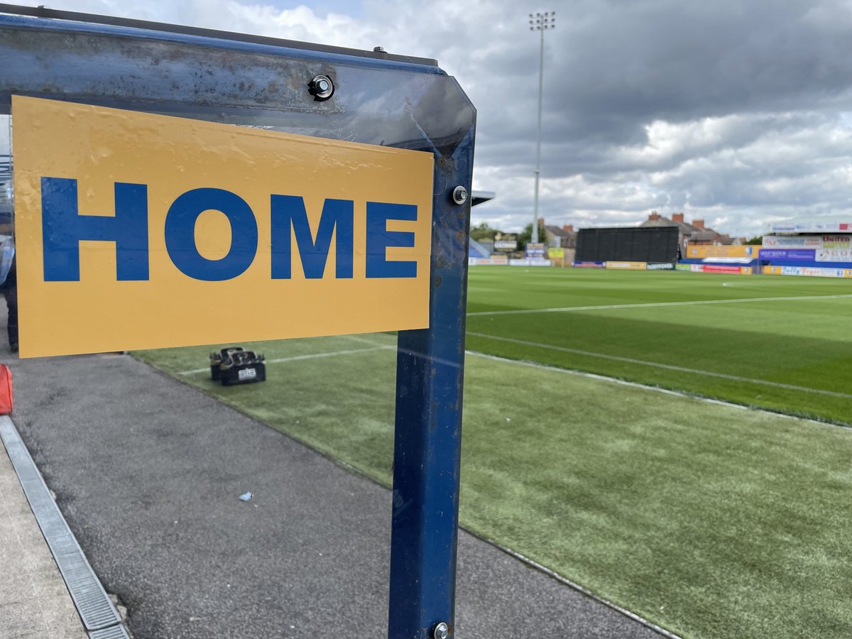EFL Trophy at The One Call 🏆

• Kick-off at 19:00 🕒 
• <a href="/mansfieldtownfc/">Mansfield Town FC</a> vs <a href="/drfc_official/">Doncaster Rovers FC</a> 🟡🔴
• 𝗙𝗥𝗘𝗘 audio description commentary ✅
• Bring headphones (round jack) 🎧

RT to spread the word 👊