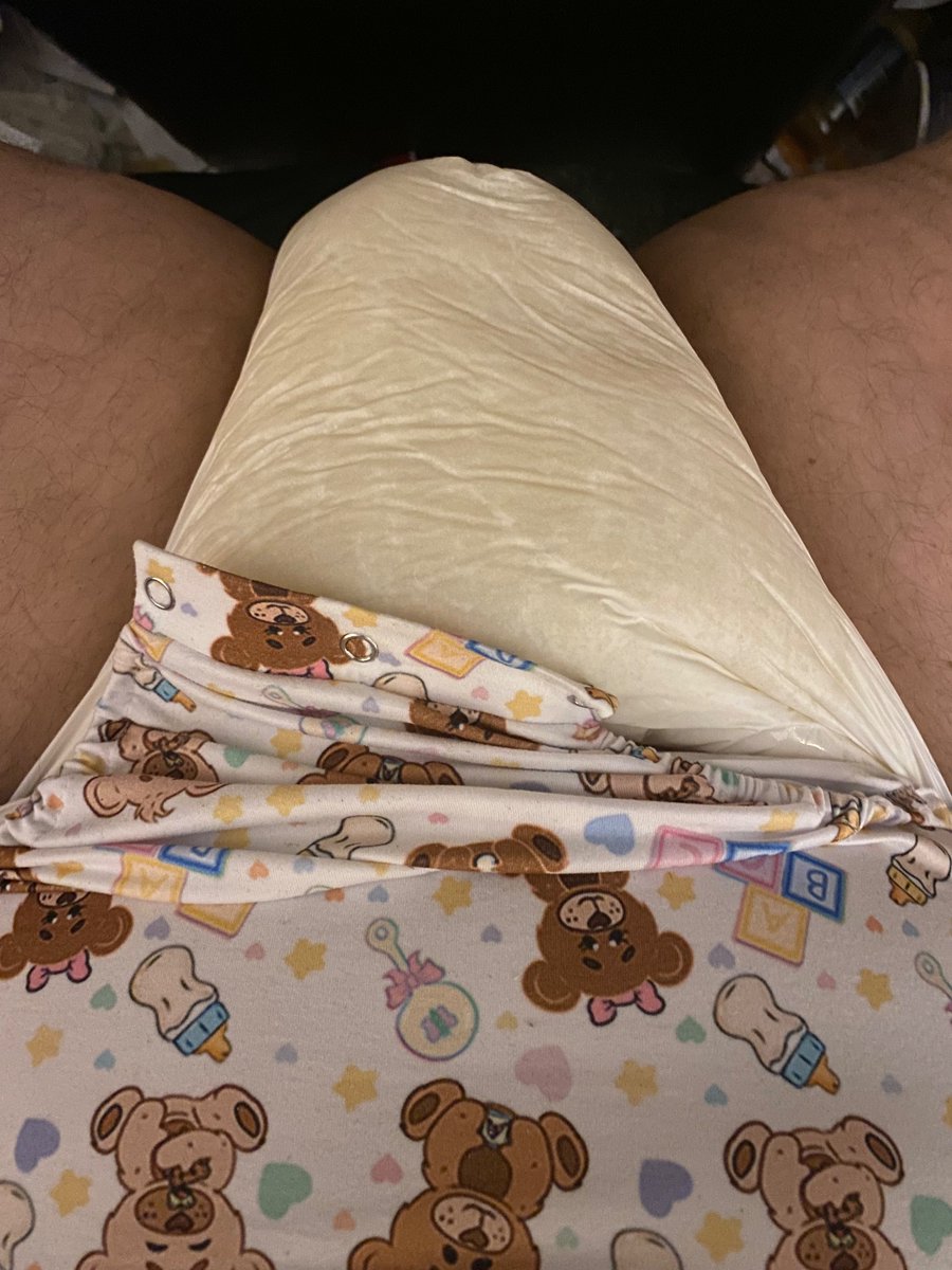 I woke up with a very very wet diaper mommy (blush)