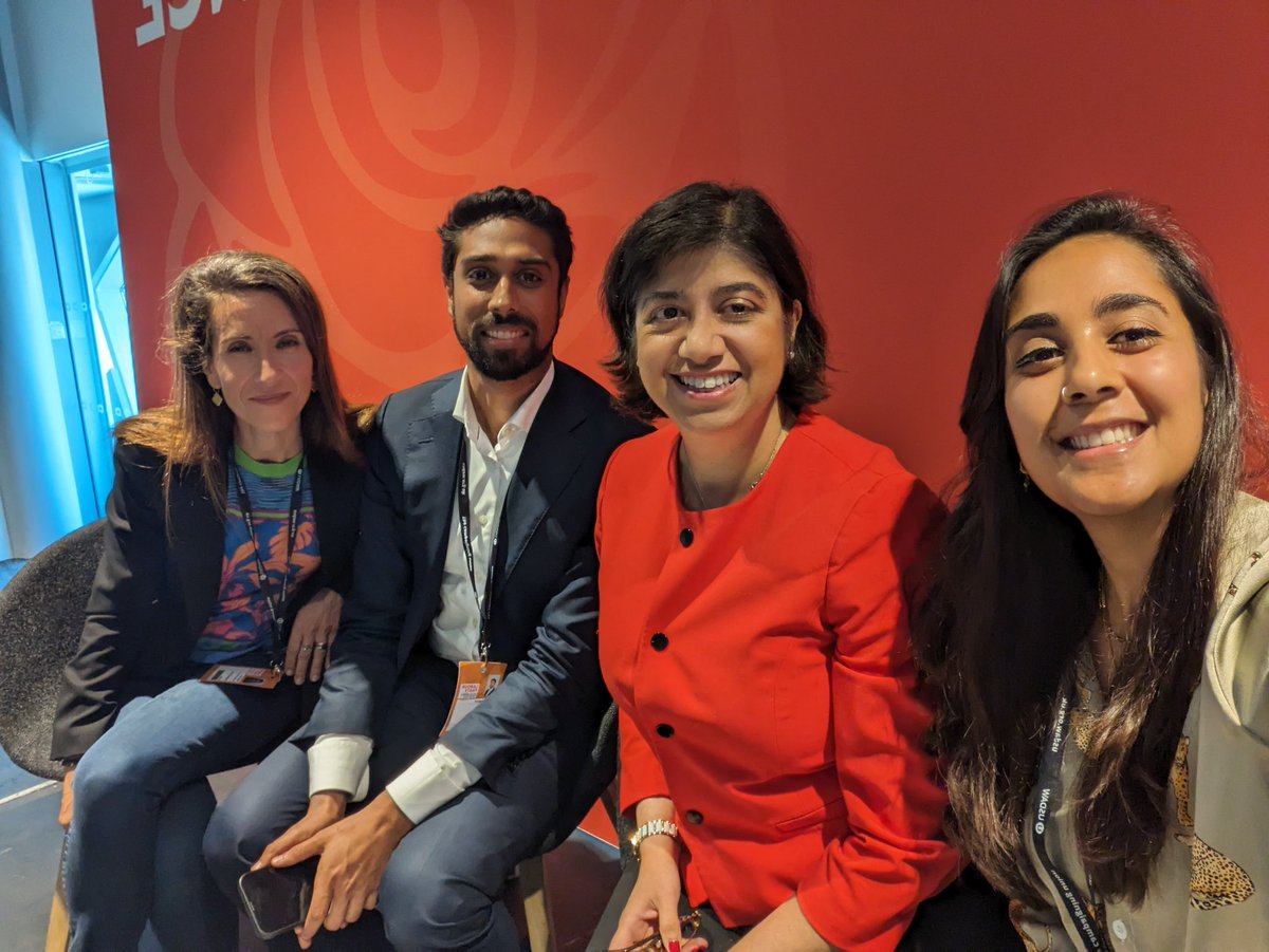 Great to be on a panel today with <a href="/SeemaMalhotra1/">Seema Malhotra MP</a> <a href="/prafulnargund/">Praful Nargund</a> and Monica <a href="/AmazonUK/">Amazon.co.uk</a> on improving apprenticeship access for SMEs. Lots of important discussions on apprentice voice, SME guidance, and devolution to combined authorities. Excited for what <a href="/UKLabour/">The Labour Party</a> can achieve!