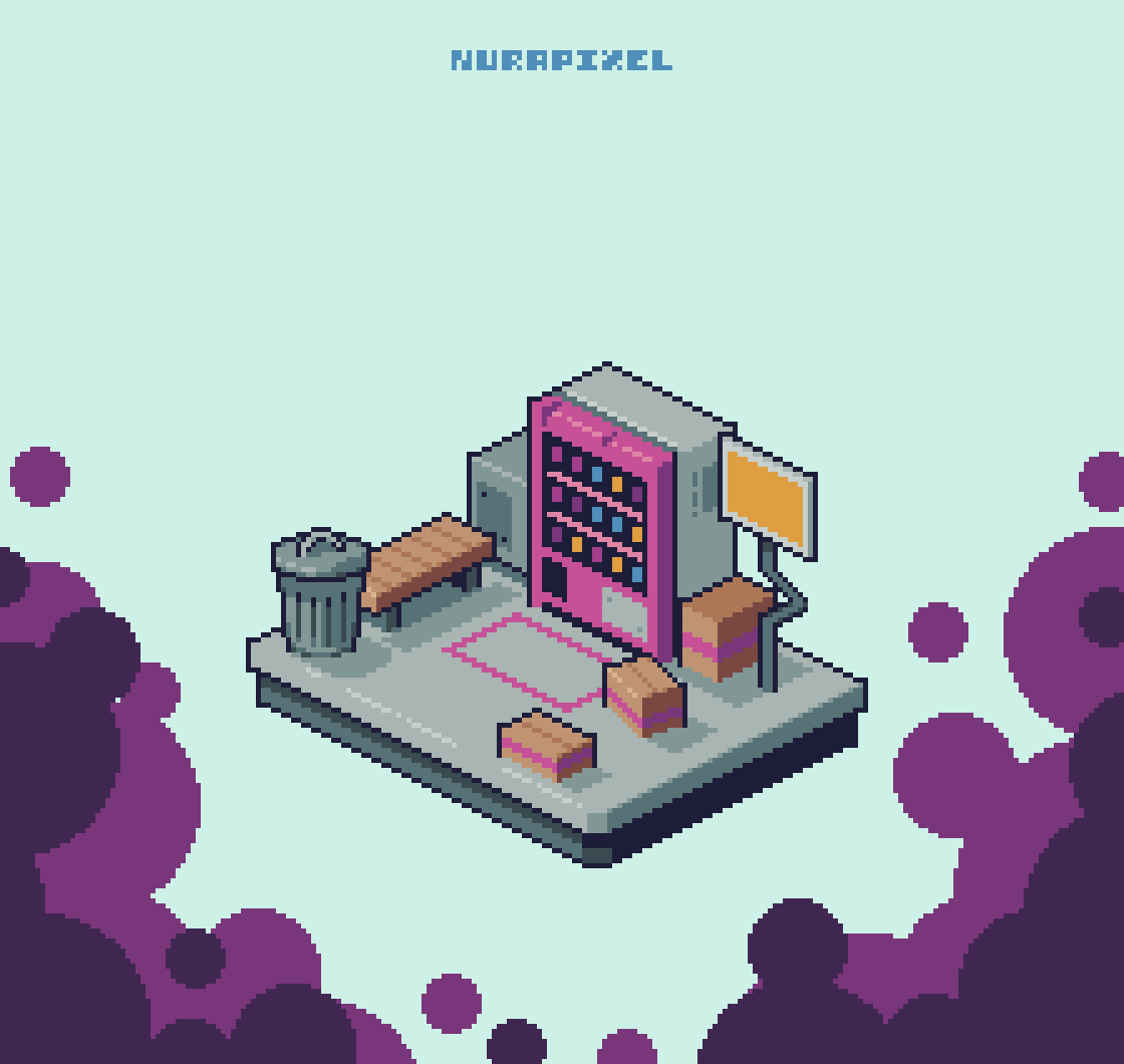 NuraPixel's tweet photo. #PortfolioDay

I push blocky Pixel Art usually vending machines please enjoy https://t.co/2MtkNXJzcH