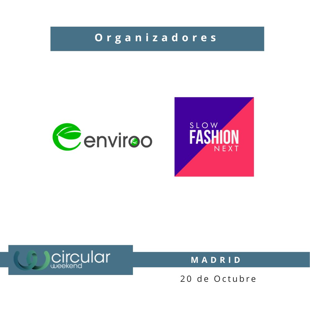 circularweekend's tweet image. 🔵 #CircularWeekend reúne a distintas entidades y profesionales que apuestan por modelos de negocio sostenibles y circulares. Gracias a ellos, tendremos mesas redondas, ponencias, casos de éxito reales y mucho networking. Inscríbete antes del 20/10 aquí 👉🏽 circularweekend.org