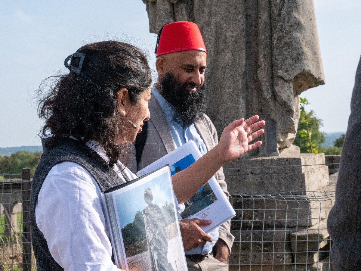 We had a fantastic afternoon at our 2nd of 3 community conversations about the lost statues on the Upper Terrace in Crystal Palace Park in partnership with @speak_history & @Muslimhistours. Thank you so much to all our participants, @NMCtr & @CrystalPMuseum. #CrystalPalacePark