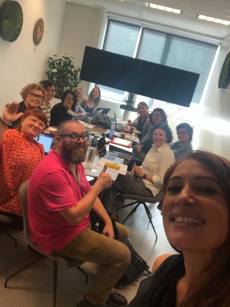 ici_project's tweet photo. The #ICI partner meeting is well underway @HvA in Amsterdam. Deep discussions on what #Inclusive #Comprehensive #Internationalisation truly is, what is the hidden curriculum and how we can make our self-assessment tool more accessible to all. 
@Erasmus_Project #Intled #HigherEd https://t.co/YHwBhsdz6S