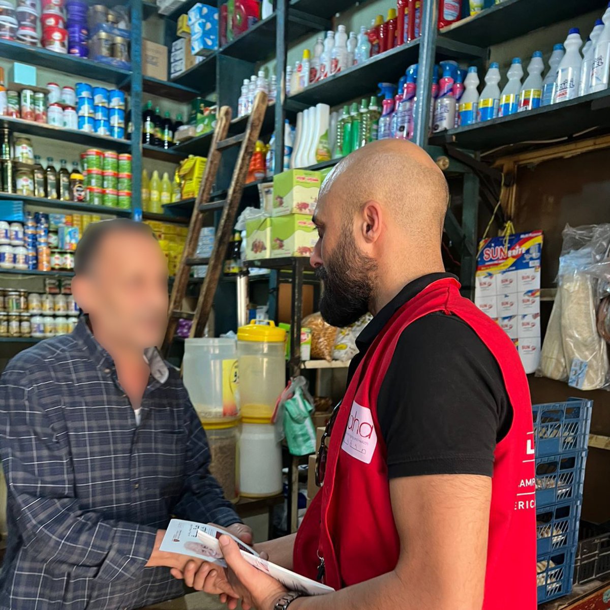 FHS_AUB's tweet photo. Flyers about LSAHA study are being distributed for community engagement.
Get to know the Lebanon study: https://t.co/pqCiXB8DnX
#LSAHA #Research #AgingWell https://t.co/VnOiJkxRr8