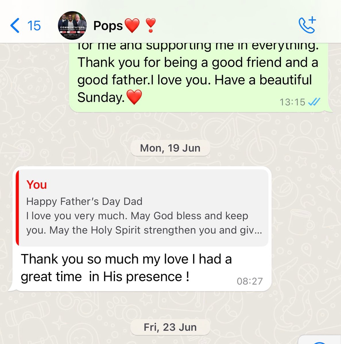 OBanyini's tweet photo. I love my Dad with all my heart. When I got home after having the stroke in 2021, mom was scared to take care of me.(understandably so)Dad would go with me to physio all the time and made sure I have eaten, taken my medicine and rested. He would exercise with me daily.🥺🥺❣️❤️ https://t.co/s3JO9tWpdQ