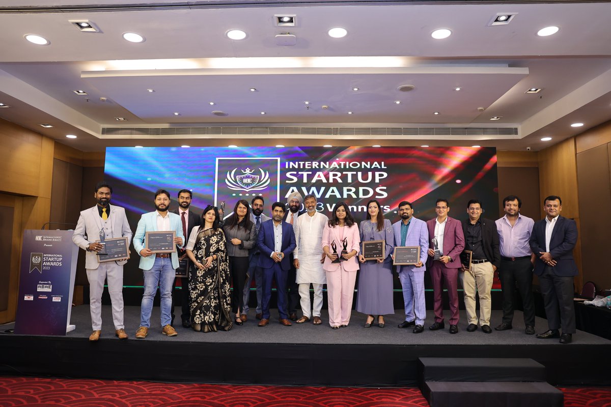 ibemagazine's tweet photo. Bangalore: On October 6, 2023, the inaugural International Startup Awards and Summit were held in Bangalore to recognize and reward the efforts of the startups, founders, and leaders of today. https://t.co/78JK6xY3Xo