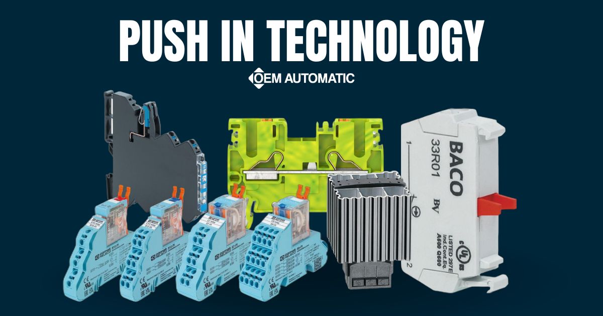 When it comes to choosing #automationcomponents, you may be looking for #efficiency and #easyinstallation.

That is why the development of #pushintechnology came about.

We offer a range of push-in products such as terminals and power supplies. Read here: lnkd.in/eSJBGM8M