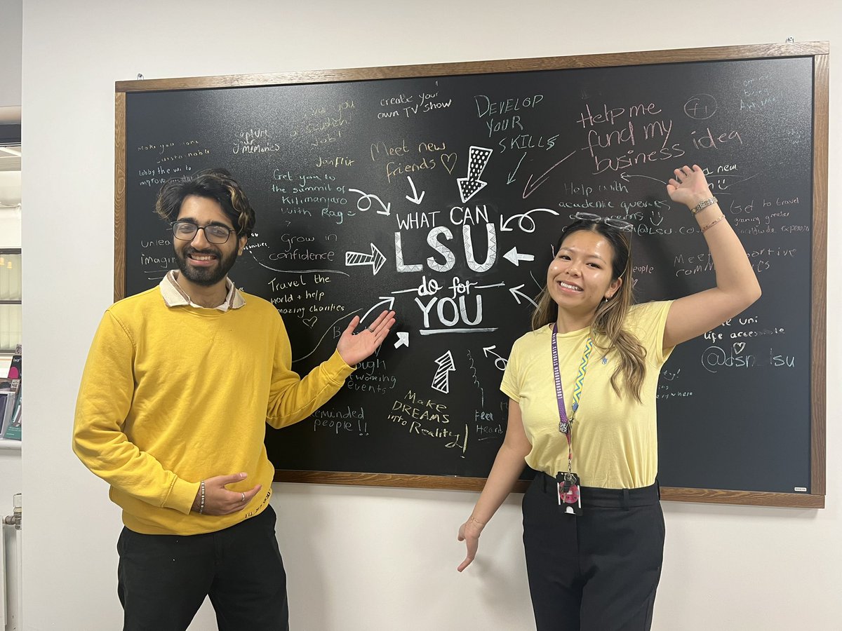 ! (@lsu_welfare) on Twitter photo It’s #WorldMentalHealthDay2023 today! Practice active listening with your friends and family, by putting your phone away and really engage in the conversation. Grab a cuppa or lunch with someone who you want a catch up with 💛
#HelloYellow <a href="/YoungMindsUK/">YoungMinds</a> It’s #WorldMentalHealthDay2023 today! Practice active listening with your friends and family, by putting your phone away and really engage in the conversation. Grab a cuppa or lunch with someone who you want a catch up with 💛
#HelloYellow <a href="/YoungMindsUK/">YoungMinds</a>