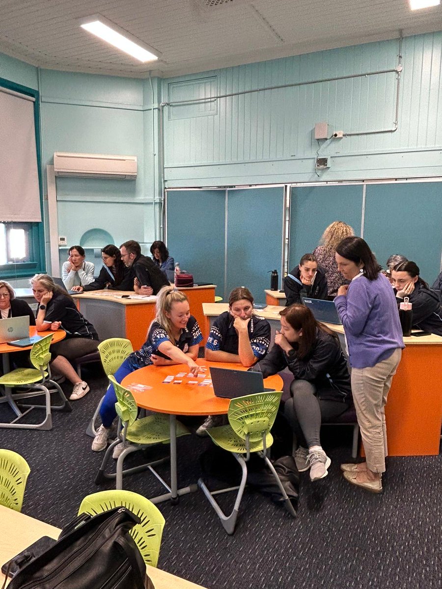vijenkins's tweet photo. TPL Tuesday shifted to the English syllabus, aligning outcomes, focus areas and content groups. We also learnt some new terminology, and as per usual, engaged in some competitive game playing ⁦@missloz86⁩ ⁦@lurlmitchell⁩ https://t.co/cL3LzkKIH7