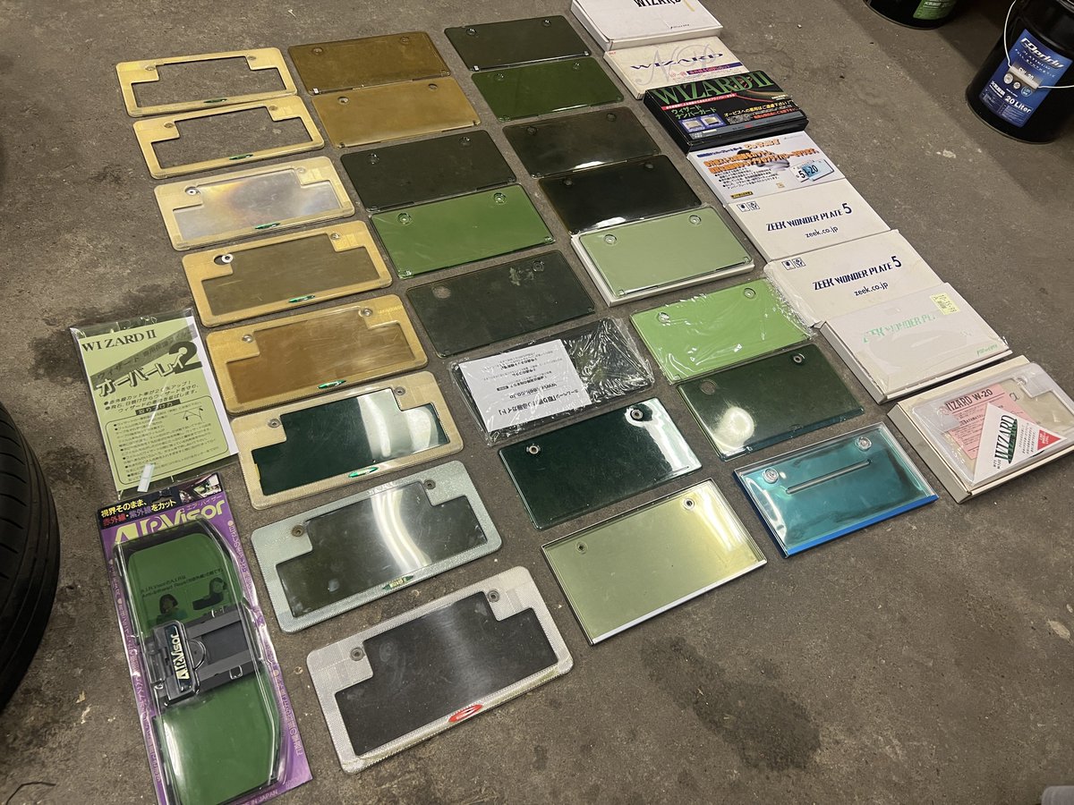 オービス無双 #ナンバーカバー #ワンダープレート #Wizard