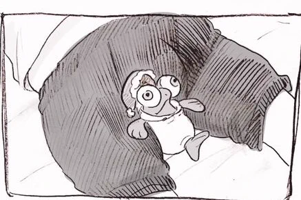 ここはサクラがよく寝る