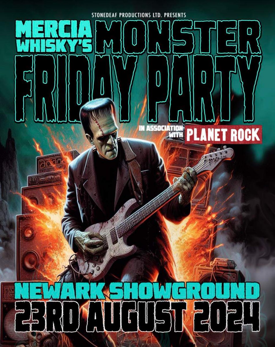 Once again, @Merciawhisky will be taking over the Showground on the Friday Night along with @PlanetRockRadio free for all attendees who have a camping ticket. Arena only upgrades on sale soon (must be shown with a valid Saturday ticket for entry). More news soon...