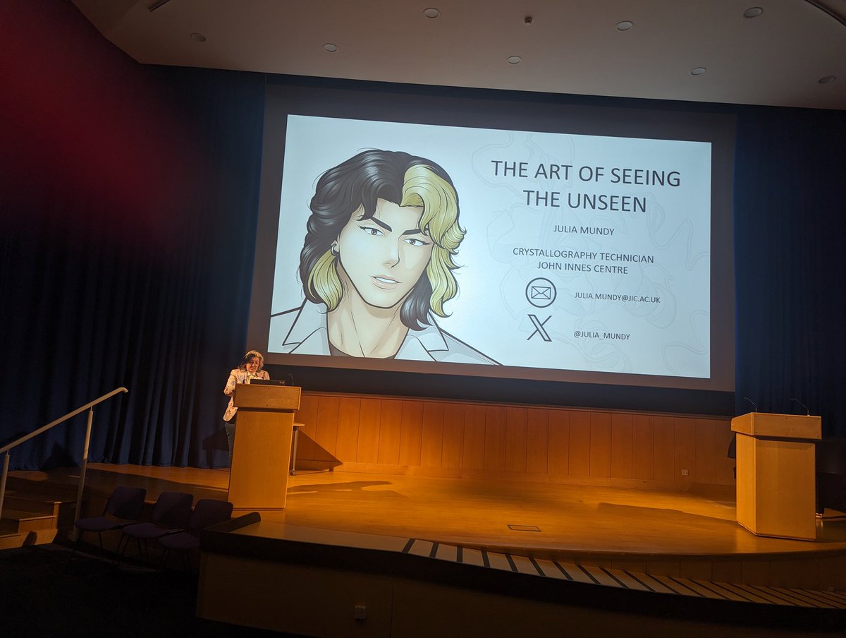 Fab talk by <a href="/julia_mundy/">Julia Mundy</a>. Excellent structural biology Technician and artist