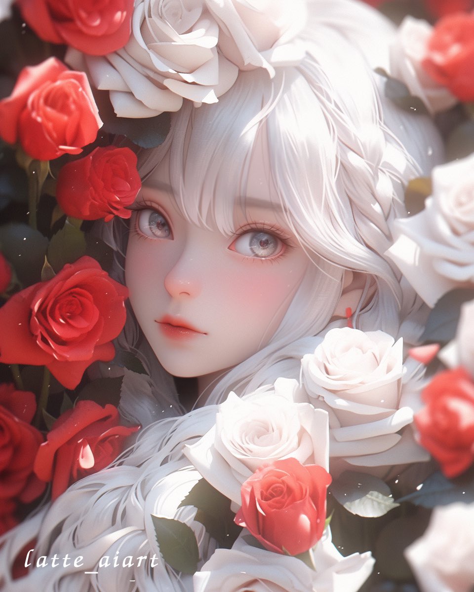 latte_aiart's tweet photo. Ai art

題：「薔薇咲く」

subject：「Roses bloom」

🌹✨𓂃🥀𓈒𓏸🌹𓂃🥀𓈒𓏸🌹✨𓂃🥀𓈒𓏸

 #ai #aiart #aiイラスト #ai生成 #薔薇 #ばら #バラ #薔薇咲く #rose #rosesbloom #beautiful #stablediffusion #midjourney #digitalart #aigirl #kawaii #アート #デジタルイラスト #デジタルアート #3d https://t.co/iOTUBmnPrr