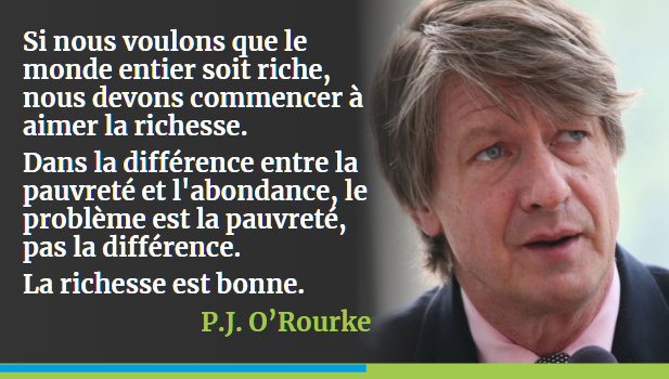 CitaroCapacityL's tweet photo. "Si nous voulons que le monde entier soit riche, nous devons commencer à aimer la richesse. Dans la différence entre la pauvreté et l'abondance, le problème est la pauvreté, pas la différence. La richesse est bonne."
P.J. #ORourke https://t.co/B4UjYwOygj