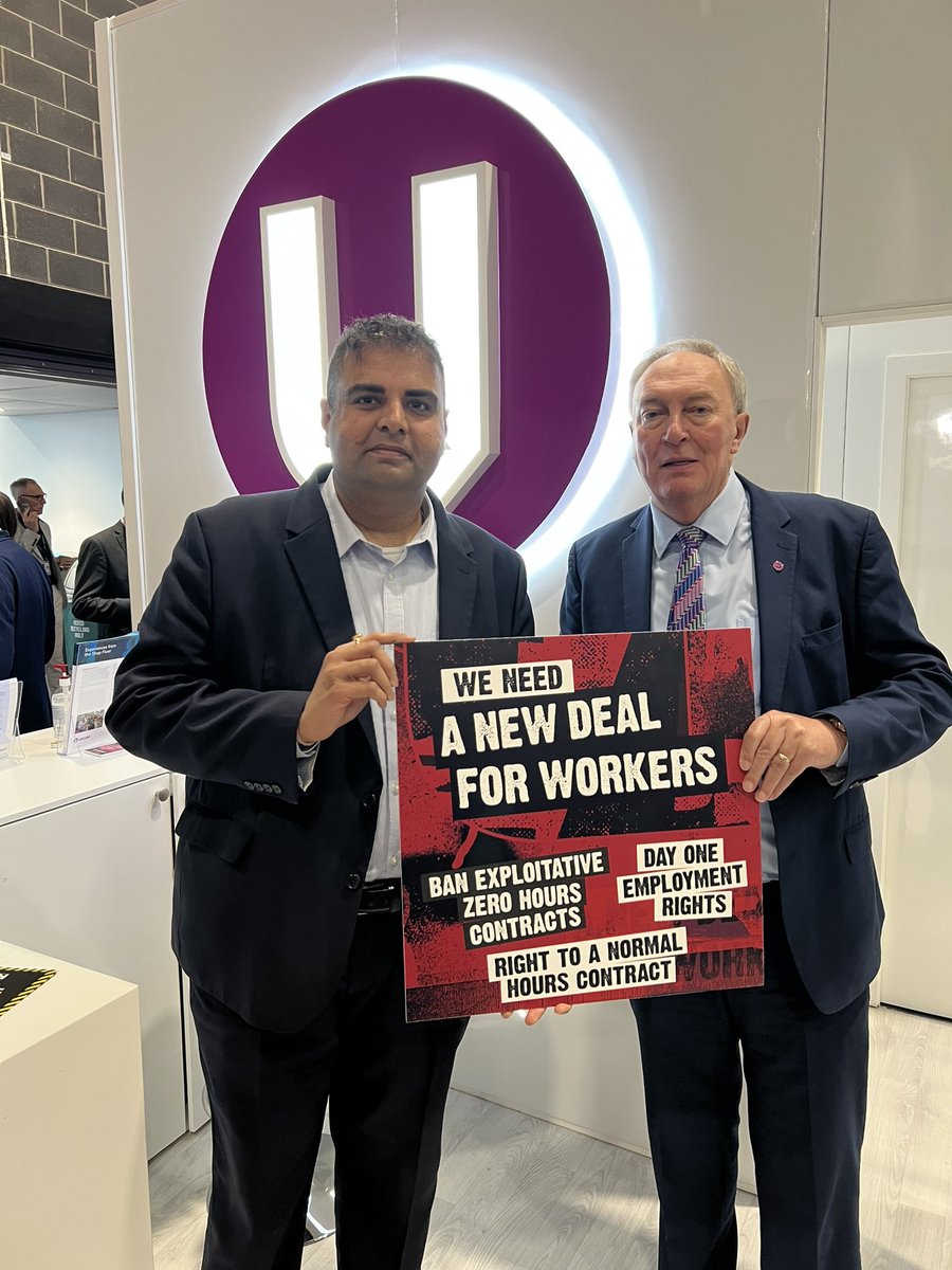 The mood at this conference shows that we’re a party ready to govern.

Lots of hard work has gone into the New Deal and really pleased that MPs like <a href="/NavPMishra/">Navendu Mishra</a> <a href="/JoStevensLabour/">Jo Stevens</a> and Debbie Abrahams showing their commitment to delivering the deal