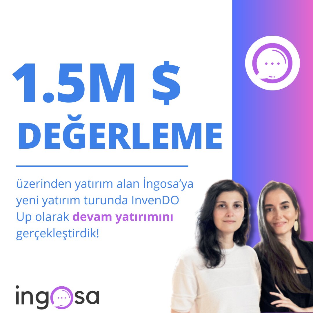 invendovs's tweet photo. https://t.co/dippABZPDD ekibinin yeni yatırımını tebrik ederiz!🚀🔥👏
Peki, Ingosa ne yapıyordu dersen; conversational GenAI yöntemiyle self-servis diijital reklamcılık platformu yaratan Ingosa, markalar ve tüketiciler arasında hedef odaklı etkileşimi arttırıyor.

#ai #startup https://t.co/kRe0NWGyPd