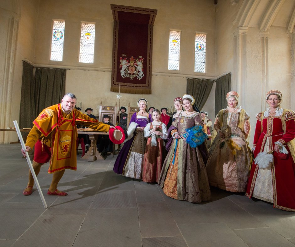 The Castle comes alive this weekend (Sat 14 & Sun 15) with the splendour of a Renaissance court 👑 With a host of royal activities to enjoy all day, from storytelling, courtly dancing, jesters, and so much more! Find out more: ow.ly/Jc4l50PUXUs