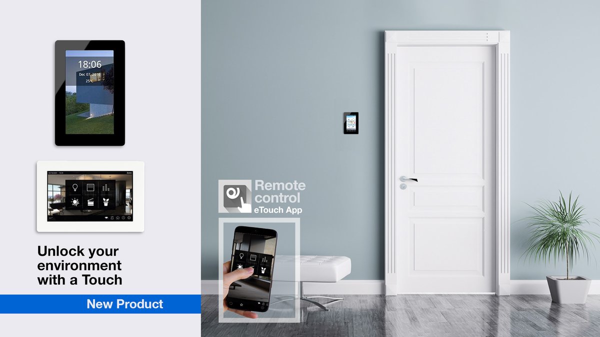 EelectronSpA's tweet image. New capacitive #touchpanel range 4.3 inches.

3 devices: standard, IP and IP+ door phone, with remote control through mobile app

Main features: ow.ly/qSSU50PUWG6

#eelectron #knx 
•
#knxpartner #knxproducts #knxbuttons
#knxremotecontrol #homeautomation #smartbuilding