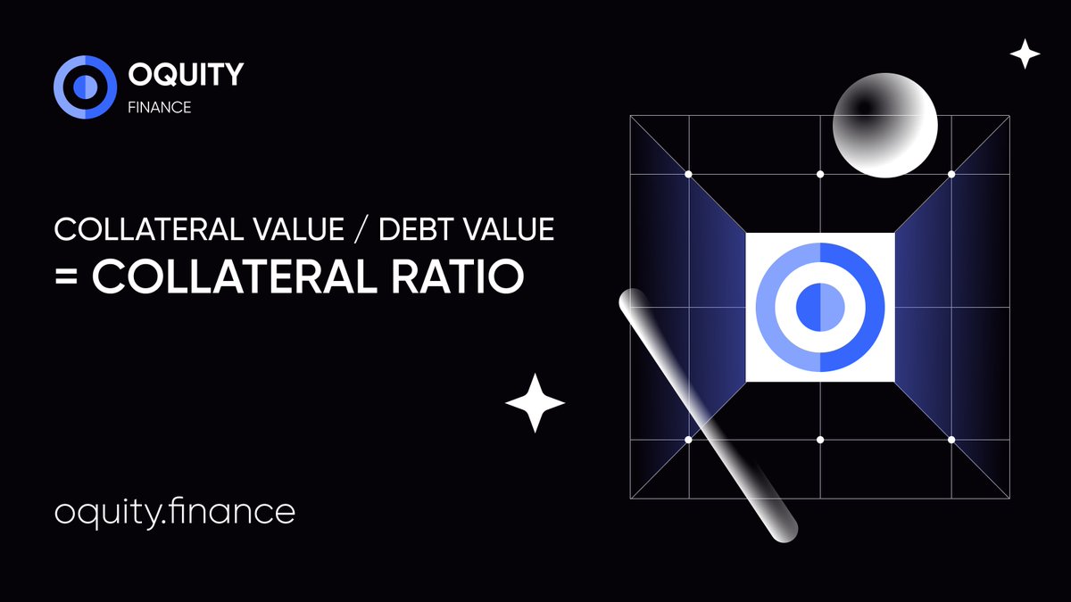 Oquity_'s tweet photo. 1️⃣ Collateral is crucial in the Oquity protocol, serving as security for loans, with Ether and ONUS being the only accepted assets.

✨ But with it, comes an even more important aspect - Collateral Ratio.

Check formula in image, and learn more in thread below 👇 #Arbitrum https://t.co/hN8D55k8ml