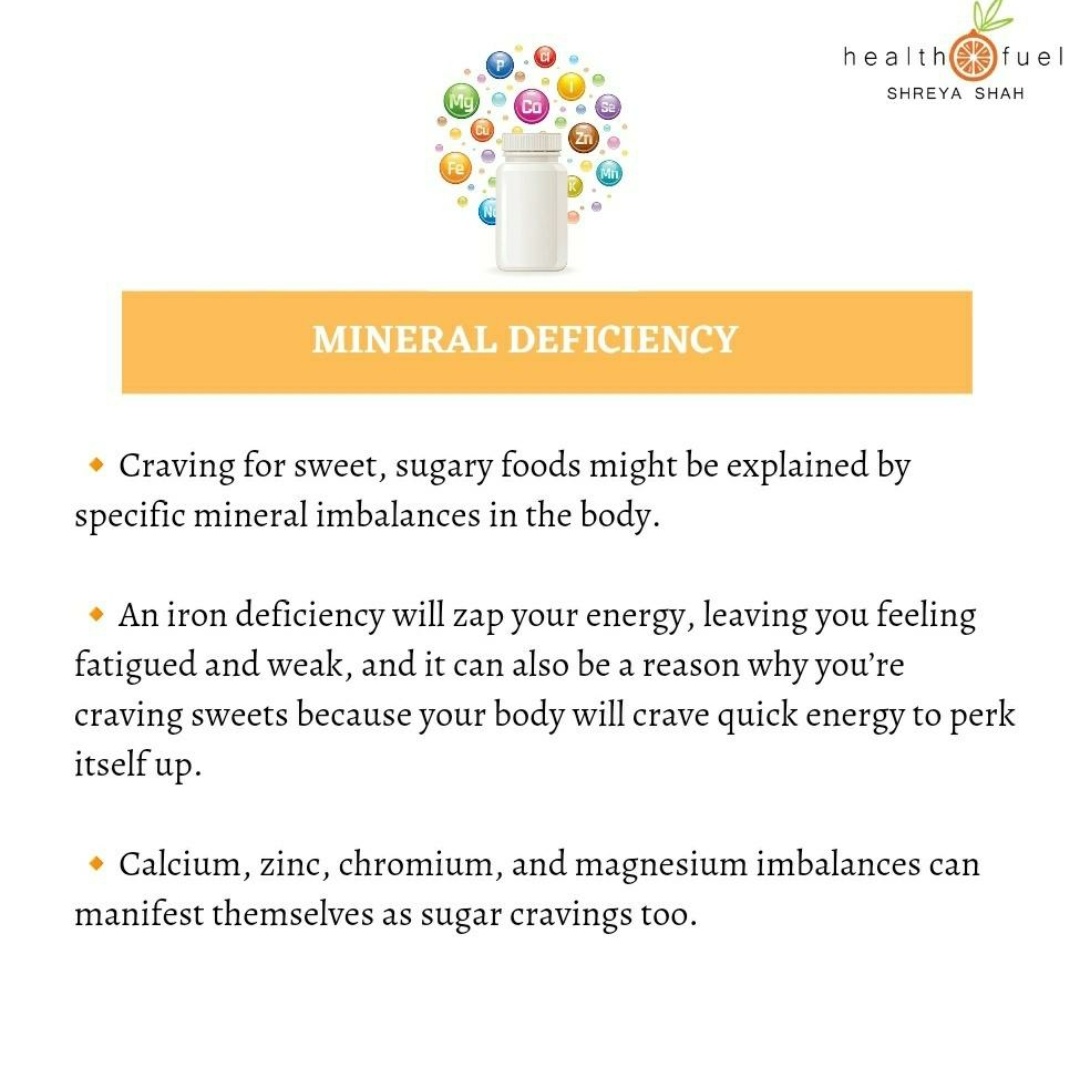 Sugar cravings!! Do u crave for sweets after every meal?Do u wonder why