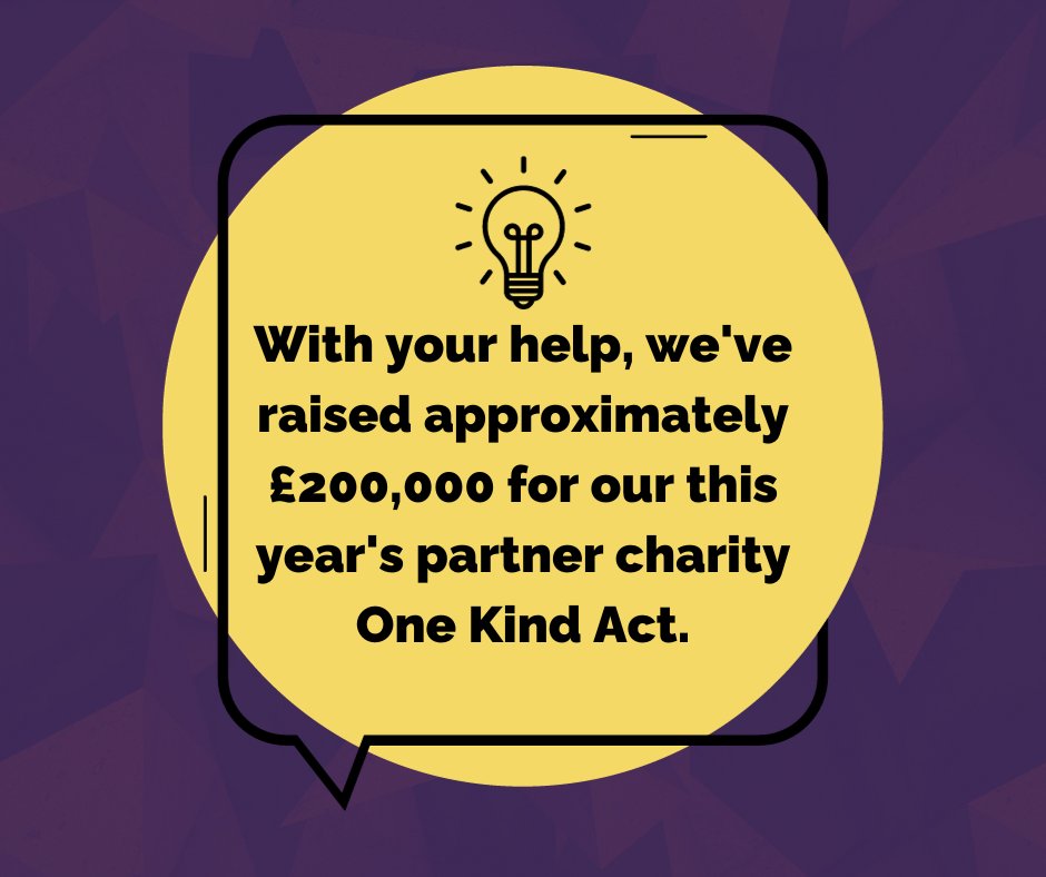 🌟 FUNDRAISING SUCCESS 🌟 We raised £200,000 for One Kind Act, thanks to your support. Our Awards have raised £3.5 million for charity. We'll keep working to make a difference. @OKACharity #AsianAchievers #BritishAsian #Southasian #awards #inspirational