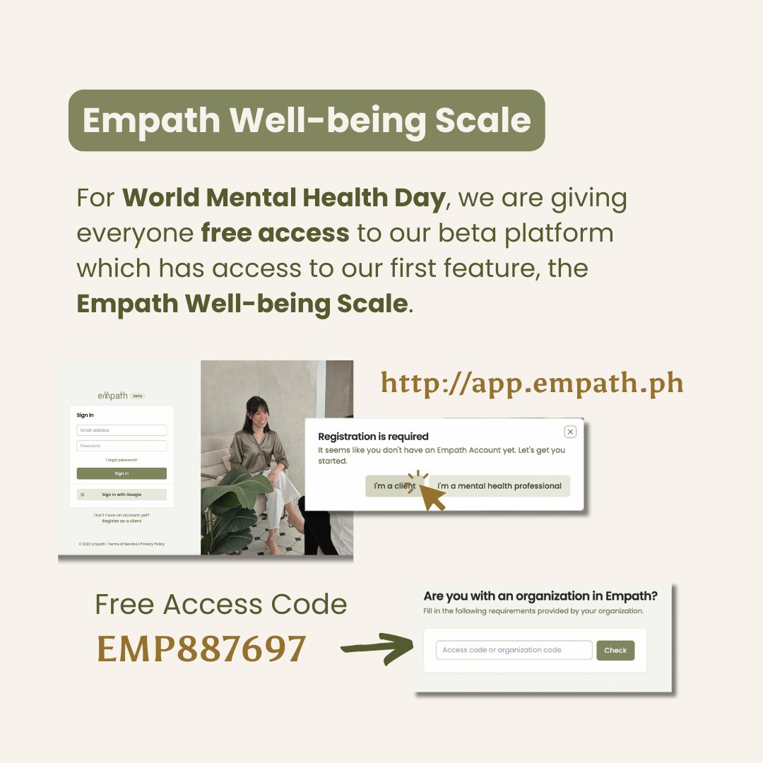 Empath • Journey to better well-being tweet media