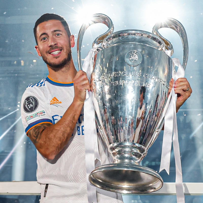realmadrid's tweet photo. Comunicado Oficial: Eden Hazard.
#RealMadrid