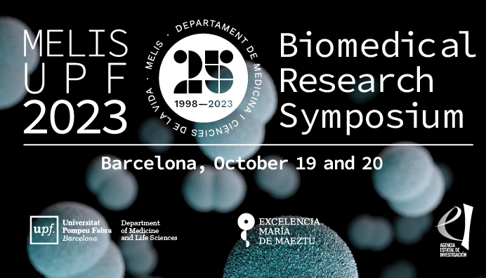 UPFbiomed's tweet image. 🔬 Exciting News! 
Join us for the annual MELIS UPF Research Biomedical Symposium on October 19-20, at the PRBB Auditorium. 

We have a great lineup of speakers covering diverse biomedical research topics.  Want to know them?🌟👇🏾
#MELISymposium
✍️🏾Register: bit.ly/3DudLQK
