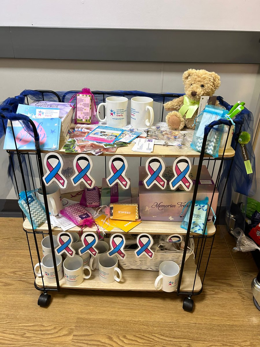 This Baby Loss Awareness Week, we are proud to support the initiative of <a href="/LG_NHS/">Lewisham and Greenwich NHS Trust</a>
colleague Karen Njuguna, Specialist Bereavement Midwife. Karen’s 'Education Roashow' initiative is raising baby loss awareness at University Hospital Lewisham 💙

#BLAW2023 #BabyLossAwarenessWeek