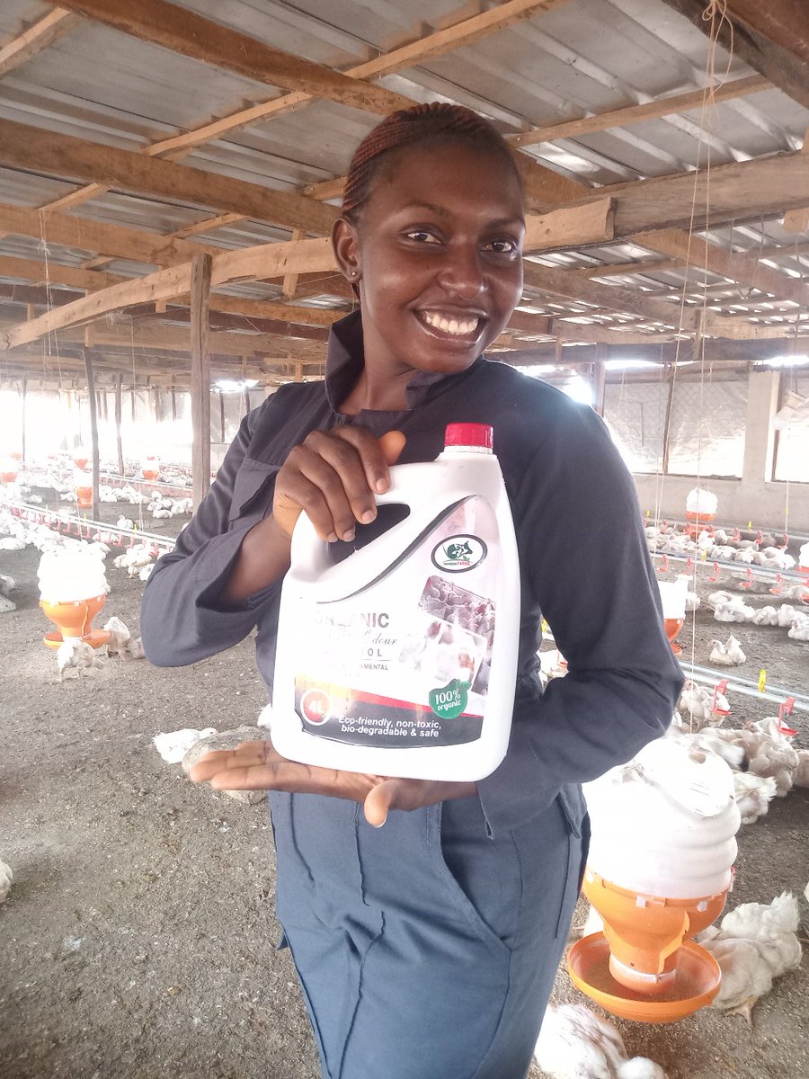 Are you tired of dealing with unpleasant odors on your poultry farm? 
Do you find yourself always searching for ways to get rid of the strong and long lasting smells that come from your chicken pen? Look no further! Our organic odour  control product is here to help: 08034736093