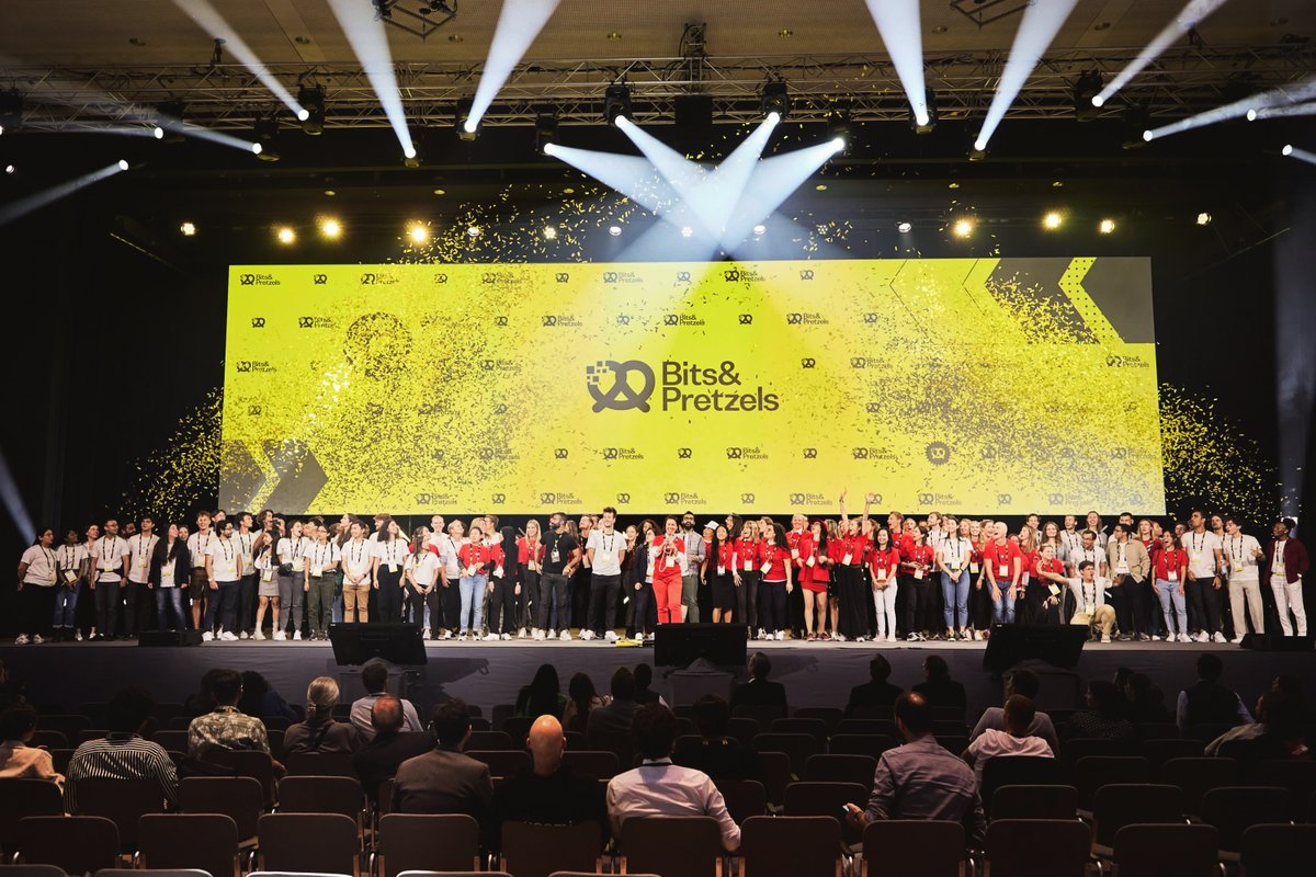 🎉 A standing ovation for our 140 volunteers and incredible team leads who made the 10th Bits &amp; Pretzels Founders Festival unforgettable! 

Your passion, energy, and dedication were felt in every corner of the event. #bits23