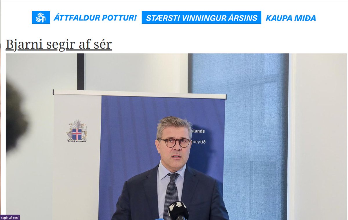 Stærsti vinningur ársins????