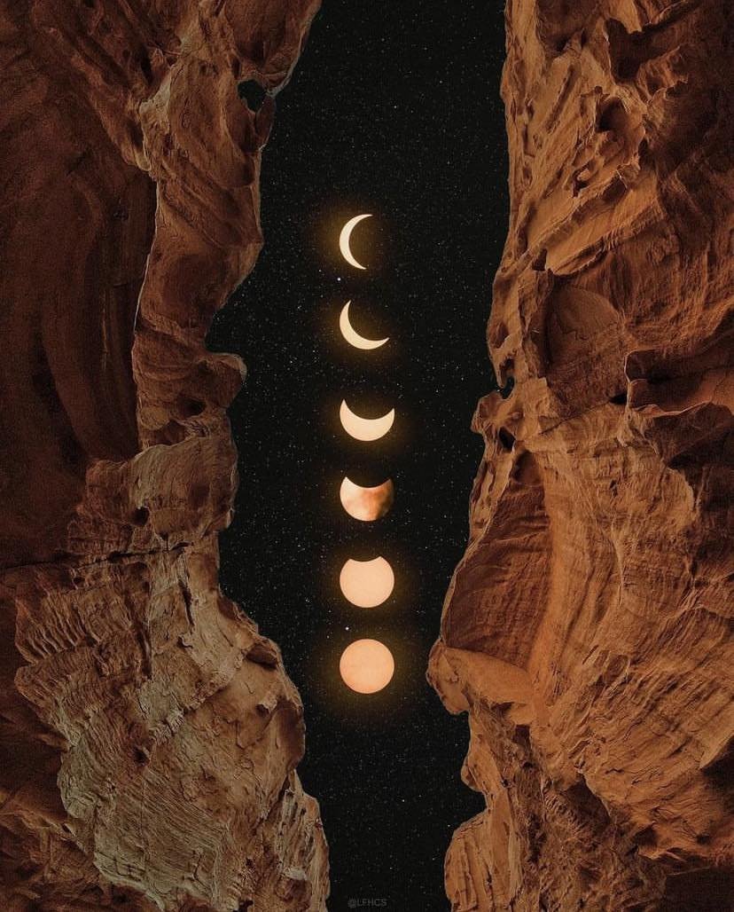 phases of moon.