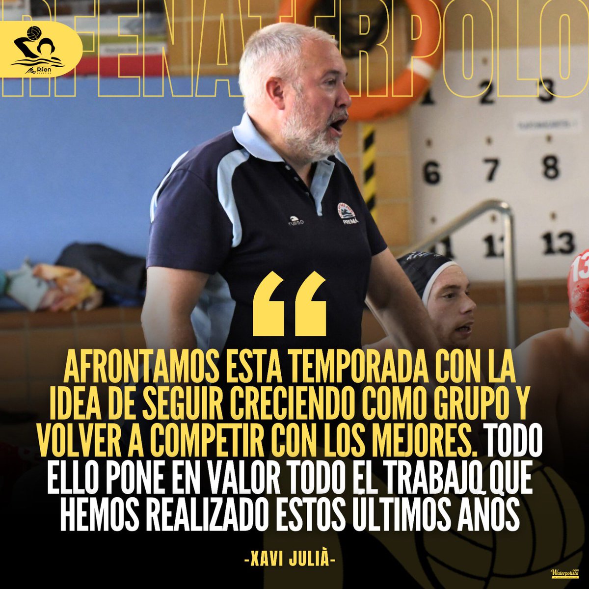 "Queremos SEGUIR CRECIENDO…"

El CN Premià que la temporada pasada se quedó a las puertas del ascenso a la Liga de División de Honor, continúa desarrollando su proyecto con la idea de mantener el nivel y aspirar a todo en la PRIMERA DIVISIÓN

Uno de los equipos 🔝🔝🔝 de la LIGA