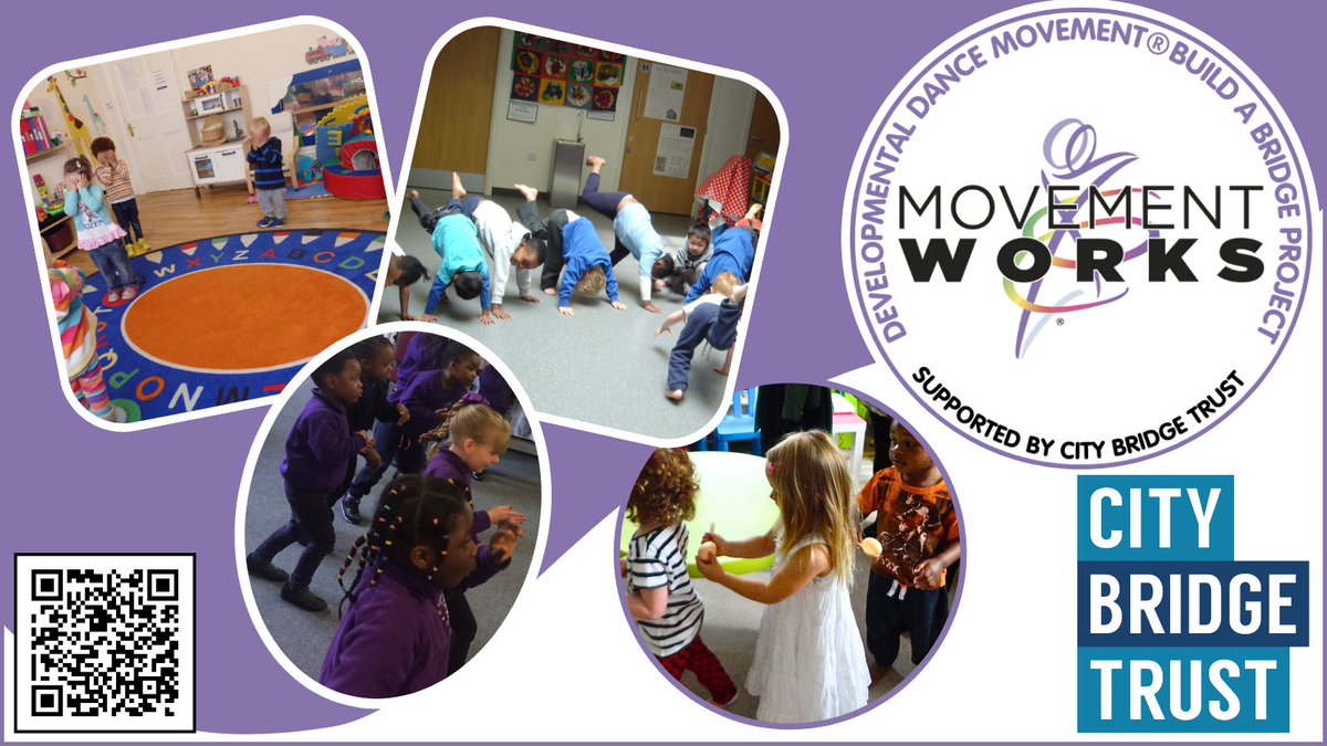 MovementWorks® are proud to announce the launch of the Build a Bridge Project supported by the City Bridge Trust. The project, starting in November, will provide free weekly dance movement sessions that support children of all abilities.