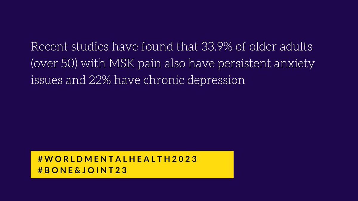 NRAS_UK's tweet photo. Today, on #WorldMentalHealthDay, we recognise the relationship between mental health and your bones and joints. 

Check out ARMA’s position paper on Mental Health and MSK👉 https://t.co/Xd7O10H6yA #BoneandJoint23 

@WeAreARMA https://t.co/PtcfAIMt05