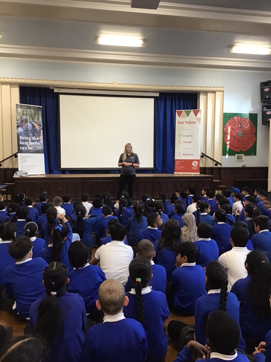 Anisa Ahmad (@mrsa_ahmad) on Twitter photo A fantastic morning with <a href="/BeckAdlington/">Becky Adlington</a> visiting <a href="/DevonshireJun/">Devonshire Junior</a> for an assembly on water safety and to show us her Olympic medals 🏅 <a href="/VicAcademies/">Victoria Academies Trust</a> A fantastic morning with <a href="/BeckAdlington/">Becky Adlington</a> visiting <a href="/DevonshireJun/">Devonshire Junior</a> for an assembly on water safety and to show us her Olympic medals 🏅 <a href="/VicAcademies/">Victoria Academies Trust</a>